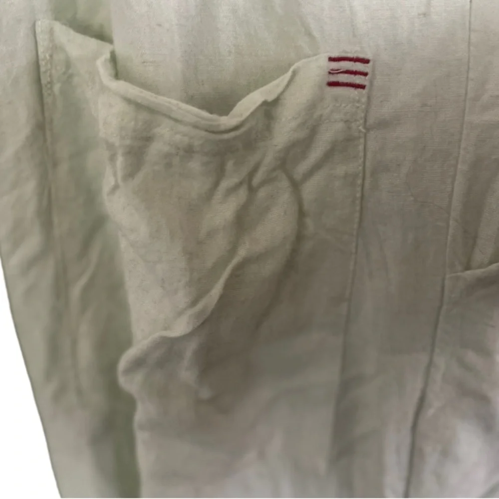 Urban Outfitters BDG Tilly Linen Utility Overalls in Light Green‎ S - Picture 11 of 14